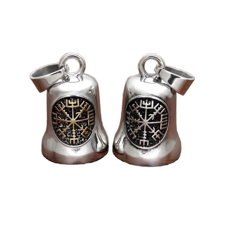 Luck Viking Bike Bicycle Bell Motorcycle Guardian Bell Guardian Bell Motorcycle Keyring Keychain