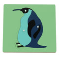 BO018(NX) Montessori Material Wooden Educational Toys of Penguin Puzzle MegaBDM