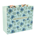 Factory Custom Logo Free Design Printed Recyclable Promotion Supermarket Exhibition Gift Craft Flower Shopping Custom Color