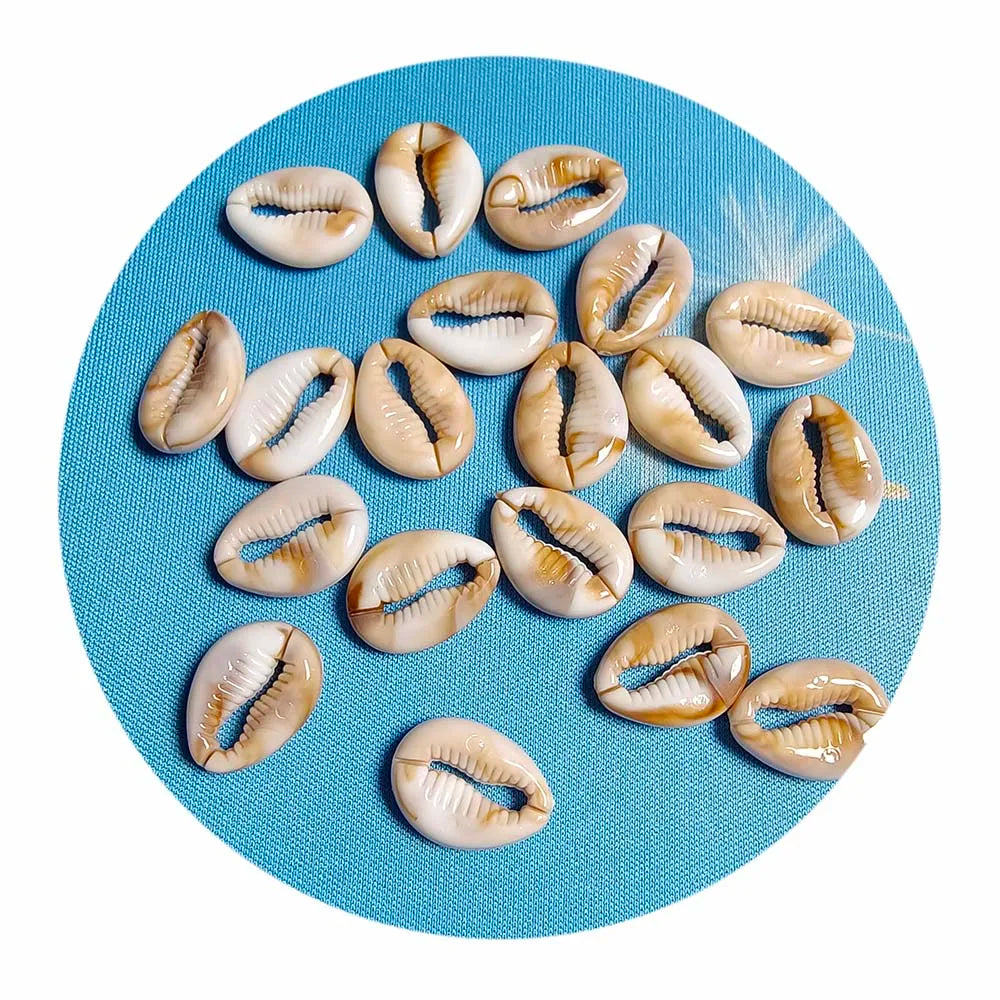 100Pcs Acrylic Conch Sea Shell Charms Pendants Starfish Conch Bracelet Necklace DIY Handmade Accessories Pendant Beads Craft
