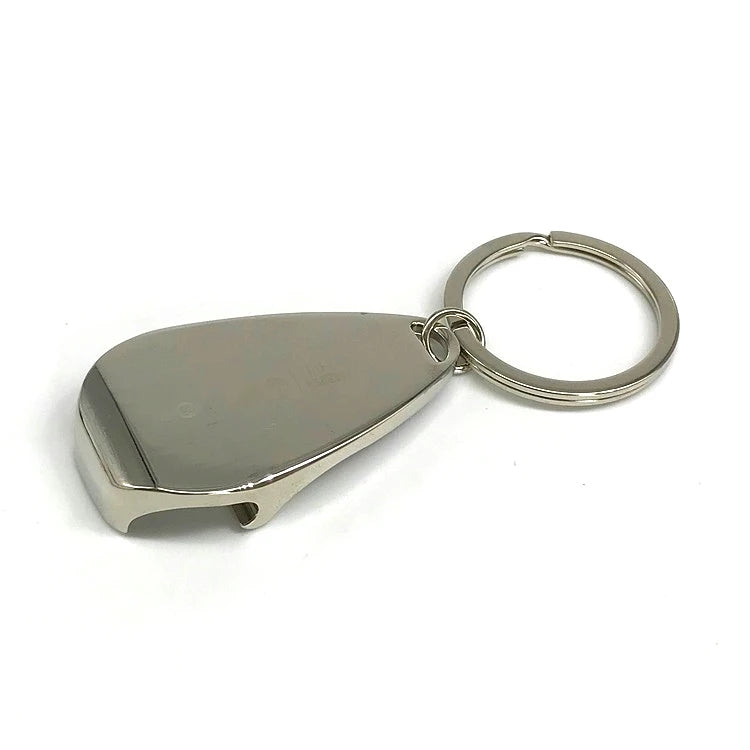 Xufeng Custom Hot Sale Metal Custom Metal  Beer Bottle Opener Key Chain Car Blank Metal Keychain Keyring