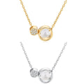 Fashion Jewelry Necklaces 18K Gold Plated Freshwater Cultured Pearl S925 Sterling Silver Pendant Necklace for Women Wedding Gift