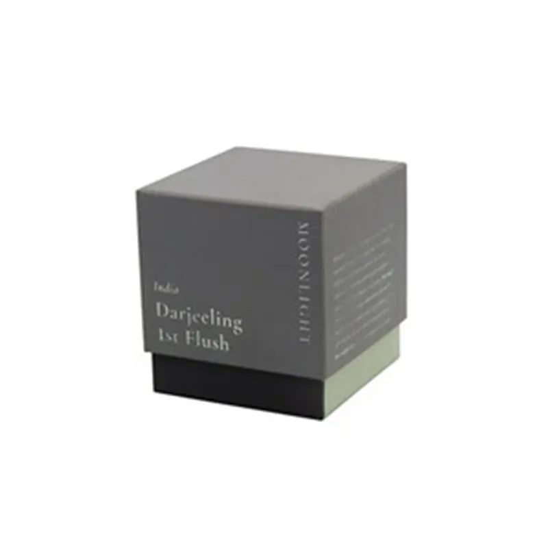 Customized Assorted Textured Matt Fancy Art Paper Foldable Candle Gift Box with Inserts Candle Packaging Boxes for Candle Jar