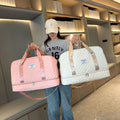 High-End Feel Dry and Wet Separation Business Trip Storage Sports Crossbody Bag for Women Large Capacity Luggage Travel Bag