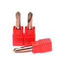 CHENGZHEN HRC55 Chamfer Center Drill 60/90/120 Degree - High Precision â‰¤0.005mm AlTiN Coated RoHS Certified