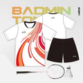 Custom Design Quick Dry Badminton Jersey Table Tennis & Badminton T-Shirt with Sublimation Print Tennis Wear
