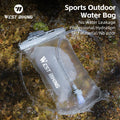 WEST BIKING 1.5L TPU Portable Water Bag for Outdoor Sports for Camping Hiking Bike Riding & Climbing Cycling Water Drinking Bag
