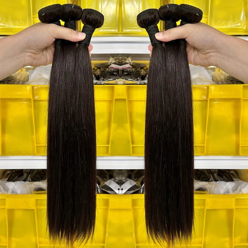 100% Raw Vietnamese Virgin Cuticle Aligned Hair BundlesStraight Human Hair Weave Wholesale Virgin Brazilian Hair Bundle Vendor