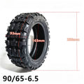 11-inch Electric Scooter with Reinforced Pneumatic Outer Tire 90/65-6.5 Off-road Vacuum Tire for Rugged Terrain