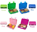 Kids Bento Box 2025 Hot Sales Medium Size Lunch Box with 6 Compartment Leakproof Tritan Lunch Box Microwave
