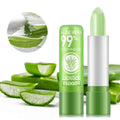 Aloe Vera Soothing Gel Lip Balm Aloe Vera Lip Balm Lipstick Deep Nourish Lip Oil Long-lasting Moisturizing Natural Stick Female