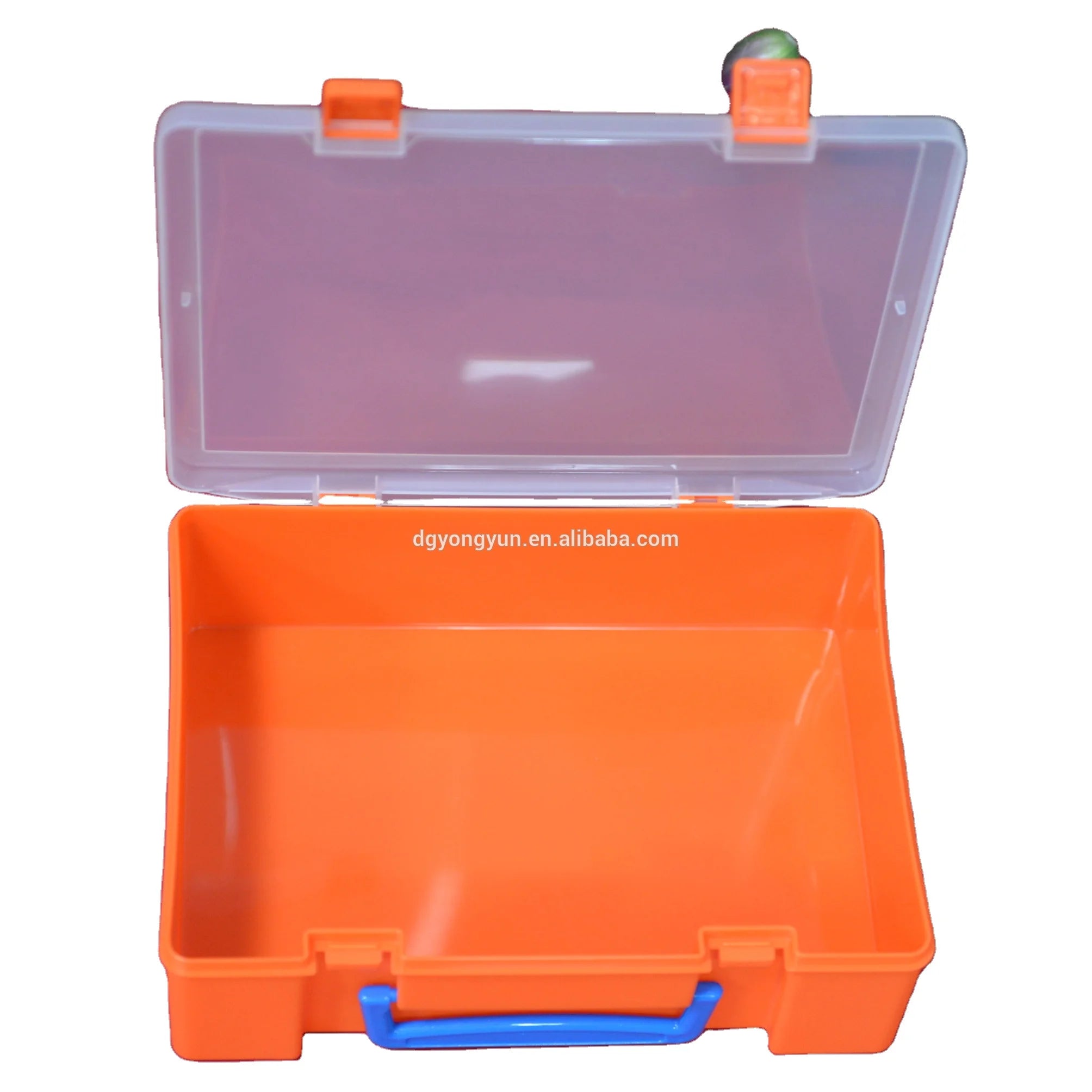 Modern Design Large Capacity Storage Box for Toy Building Blocks Electronic Components Rectangle Shape with Injection Technics