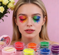 Custom Logo Matte Eyeshadow Loose Pigmented Powder Dry Eye Cosmetics Makeup Single for Dark Skin Tones-Wholesale Private Label