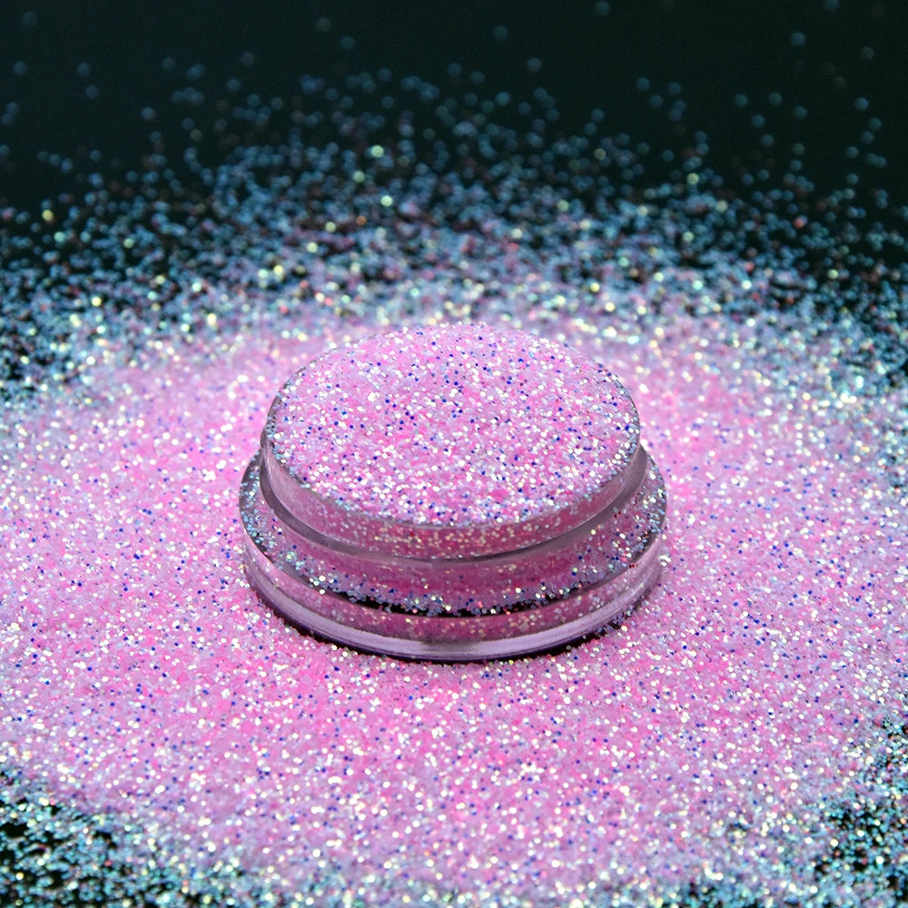 Custom Polyester Mix pink Spring Glitter Powder Bulk Wholesale Cosmetic Grade Chunky Glitter for Holiday