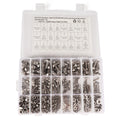 BAJUTU: Wholesale / Dropshipping- 520pcs M3 M4 M5 M6 X 8/12/16/20MM 304 Stainless Steel Hex Socket Head Cap Machine Screws Kit