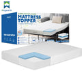 Kingworth Manufacturer King Size Luxury 4.5 Inch Sofa Bed Topper Mattress Cooling Memory Foam Gel Mattress
