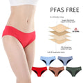 Shanhao OEM PFAS-free Menstrual Panties Bio Based Lace Washable Leakproof Medium Flow Period Panties Menstrual Panties