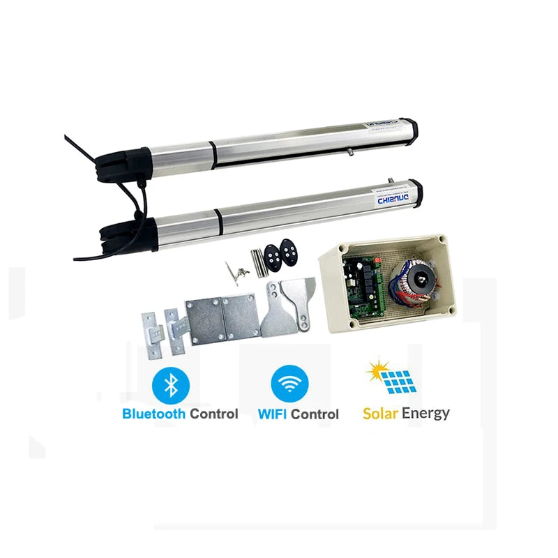 2025 Hot Novel Design Wireless Smart Phone Control Wifi Swing Gate Opener Kit