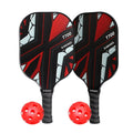 Graphite Glass Fiber Pickball Racket Sandblasted Matte Surface Customized Sports Equipment Pickball Paddle MegaBDM