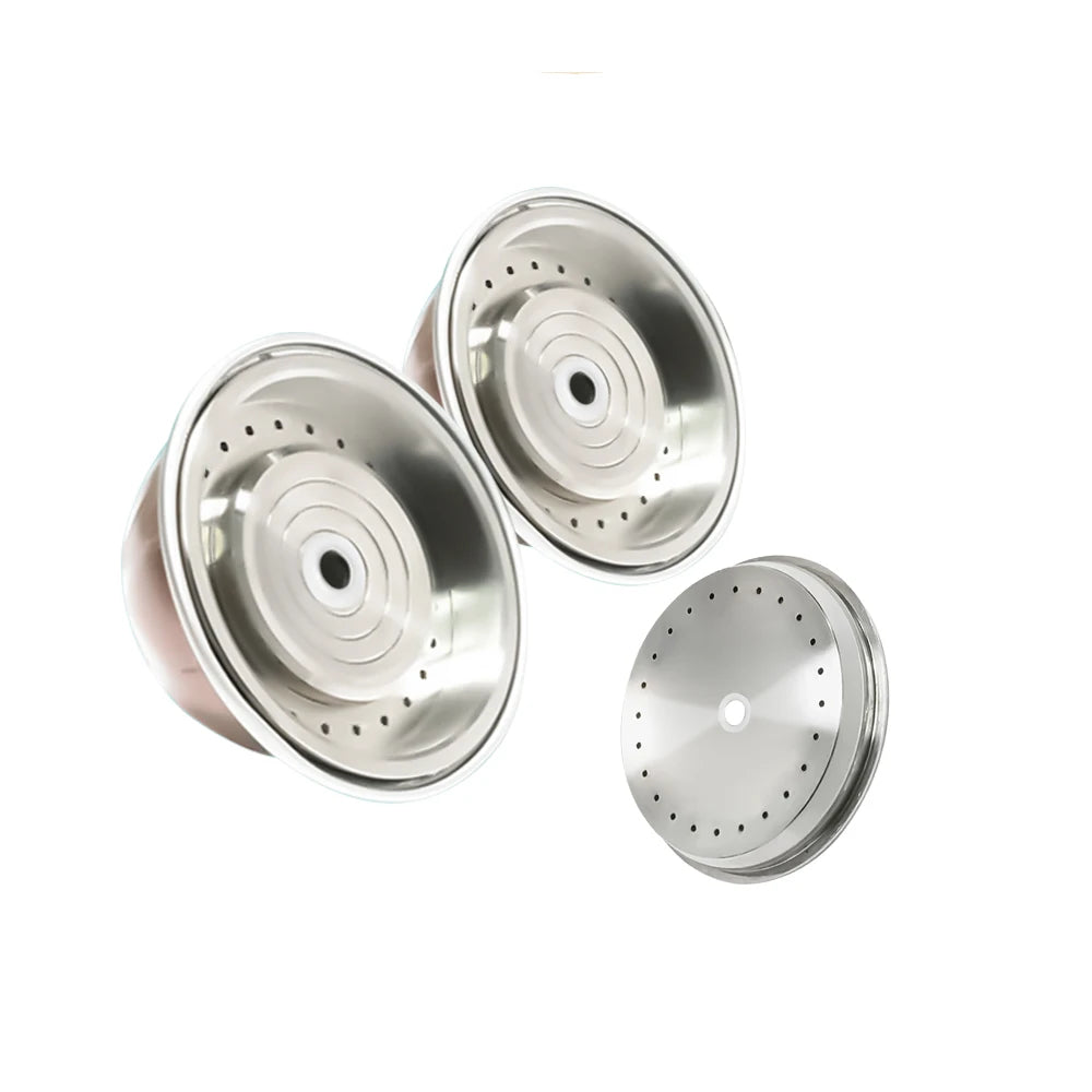 Professional Reusable Coffee Capsule Lid to Reuse Pods for Vertuo Refillable Vertuo Capsules Cover Disc for Vertuoline Machines