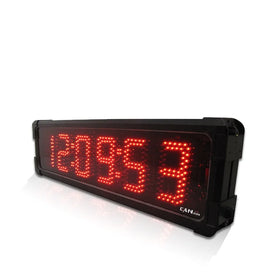 Factory Supplier 6 Inch LED Red Display Single Sided Digital Countdown Timer Outdoor Marathon Horse Racing Timing Race Clock