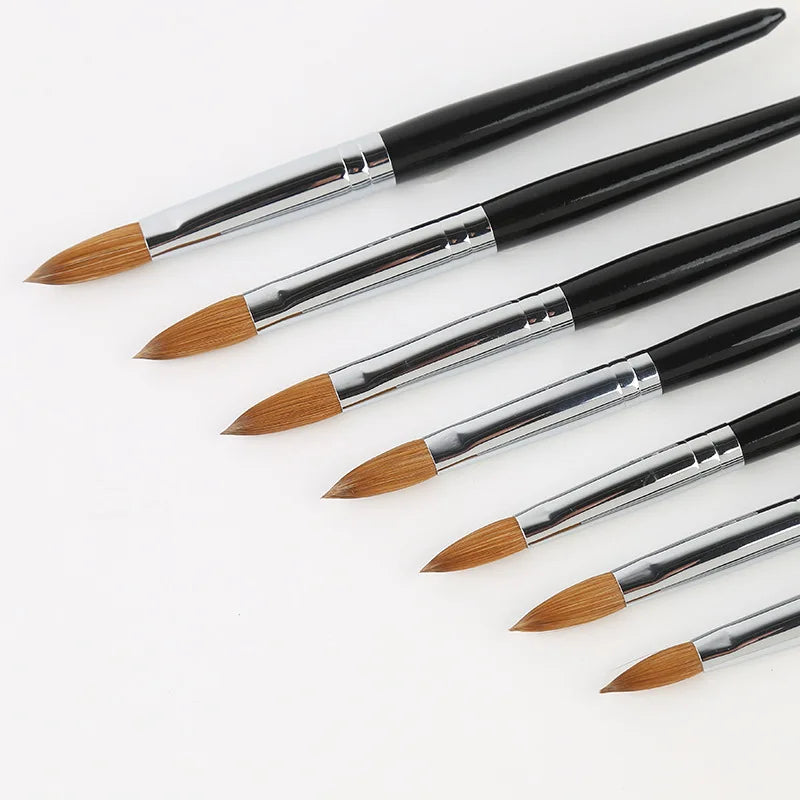 HOT SALE  Kolinsky for  Beginner Acrylics Nail Art  Brush  Manicure DIY Acrylic Nail Brush