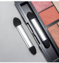 Hot Fashion Cosmetic Make up Eye Shadow Brush Applicator Double-Head Sponge Head Eyeshadow Brush