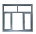 LML Modern Thermal Break Swing Casement Window Customized Hurricane Proof Aluminum Double Tempered Glass for Villa & Hotel Use