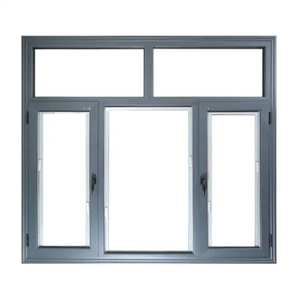 LML Modern Thermal Break Swing Casement Window Customized Hurricane Proof Aluminum Double Tempered Glass for Villa & Hotel Use