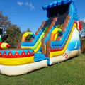 Commercial Inflatable PVC Water Slide with Pool Bounce Climbing Waterslide Toboggan for Kids' Indoor and Outdoor Parties