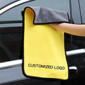 Factory Coral Fleece Absorbent Microfiber Cleaning Cloth Lint-free Quick-Dry for Car Care Wash Polishing Microfiber Towel