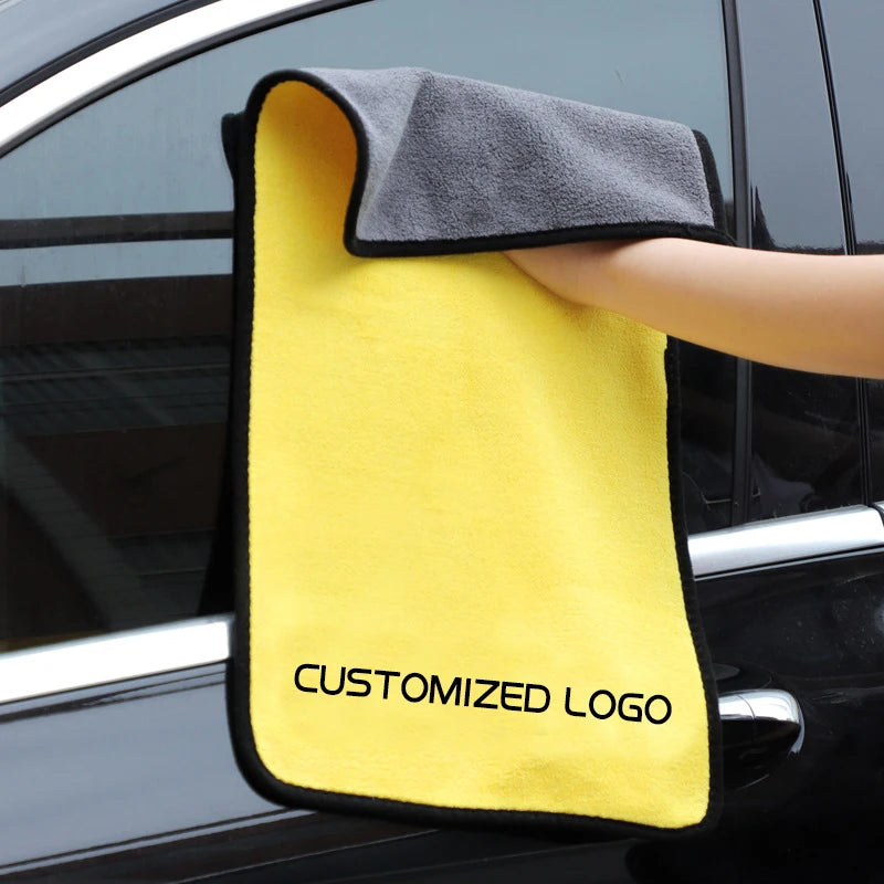 Factory Coral Fleece Absorbent Microfiber Cleaning Cloth Lint-free Quick-Dry for Car Care Wash Polishing Microfiber Towel