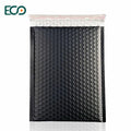 In Stock Plain Black Bubble Mailer Matte Black Mailing Bag Large Poly Bags Black With Custom Logo