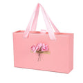 Wholesale Pink Wedding Gift Box Custom Made Cardboard Paper Bag UV Advantage Foil Specifications Crafts Birthday Party Favor