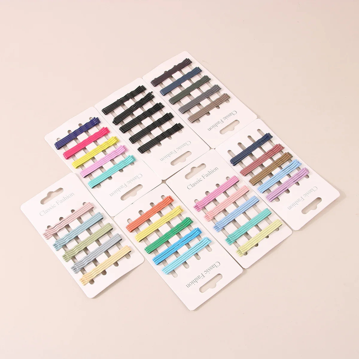 Wholesale Fashion Multi Color Kids Girl Metal Hair Clip Bobby Hair Pins Set for Women