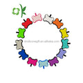 OKSILICONE Hot Sales Pet Outdoor Accessories ID Tag Custom Silicone Tag ID Name Dog Tag for Identification Bone Shape Silicone