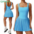 Wholesale Sexy One Piece Yoga Jumpsuit Dress Sport Gym Wear Backless Sports Fitness Jumpsuit for Women