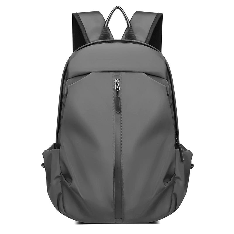 New Arrival Oxford Orange Waterproof Travel Female Students USB Rechargeable Backpack School Bag for Girls