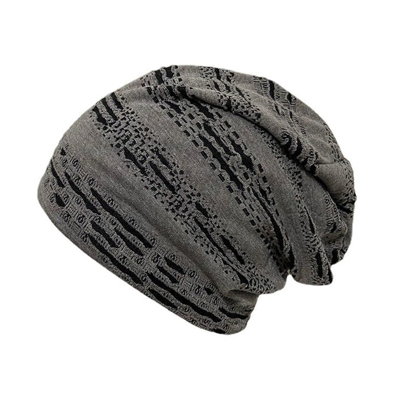 HZM-60012 Wholesale Women's Baggy Slouchy Beanie Hat Thin Stretch Skull Caps Summer Sleep Nightcap Turban Headwear Chemo Hat