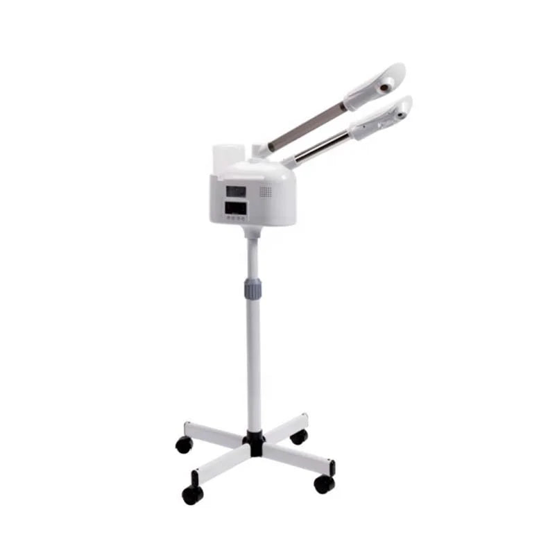 Portable Beauty Salon Hot & Cold Facial Steamer Electric Facial Steamer with Magnifying Lamp