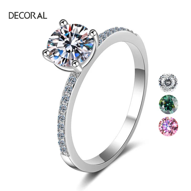 Factory Wholesale Classic 925 Sterling Silver Ring for Women Rings Set Fine Jewelry