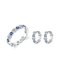 Daidan Heart Earrings 925 Evil Eye Earrings 925 Sterling Silver Korean Zircon Enamel Hoop Evil Eye Earrings