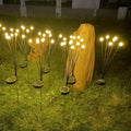 Solar Garden Firefly Lamp 6/8/10 RGB Starburst Swaying Light Outdoor Waterproof Led Solar Powered Firefly Lights