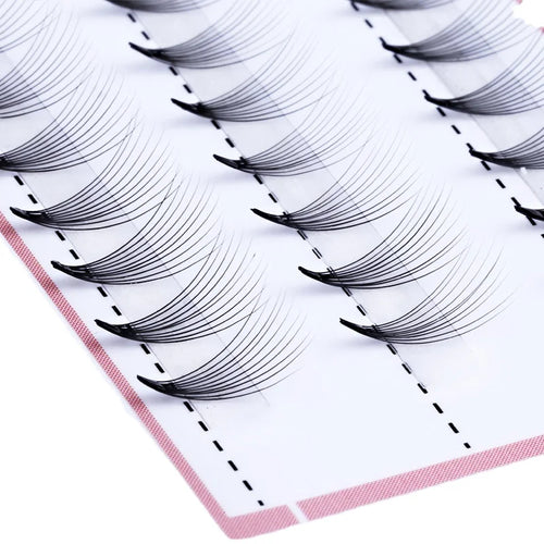 0.05 0.07 0.1 Mm Pre Made Russian Volume Fans Eyelash Extensions With 2d 3d 4d 5d 6d Premade Fan Lash