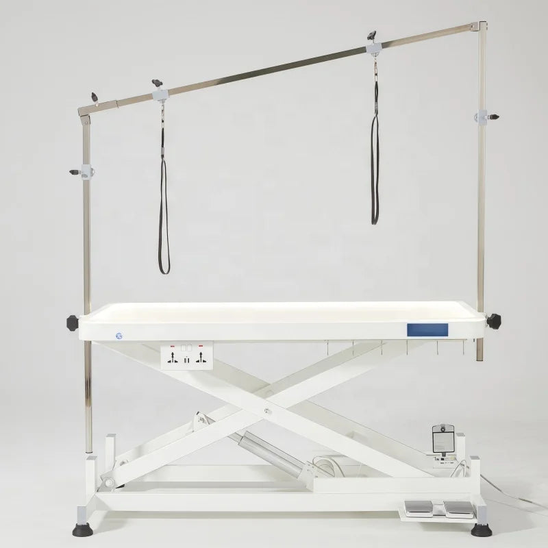USMILEPET Professional Electric Lift Pet Grooming Table Acrylic Top & Linak Motor Premium LED Dog Grooming Table for Pet Salon