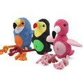 Birds Design Plush Dog Toys Food Dispensing Funny Interactive Durable Squeaky Pet Toys for Dogs Chew Toy