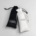 Luxury Custom Lipstick Eye Black Jewelry Packaging Velvet Pouch Bag Flannelette Drawstring Bags with Your Own logo