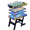 5-in-1 Multifunctional Folding Billiards Table for Children's Home Standing Football Table Table Tennis Bowling Foxball