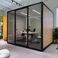 Office Pod Soundproof Phone Booth Sound Insulated Office Meeting Pod for Work