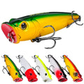 Top water Popper Fishing Lures 9.4cm Hard Artificial Floating Hard Bait Artificial Wobblers Plastic Topwater Lures